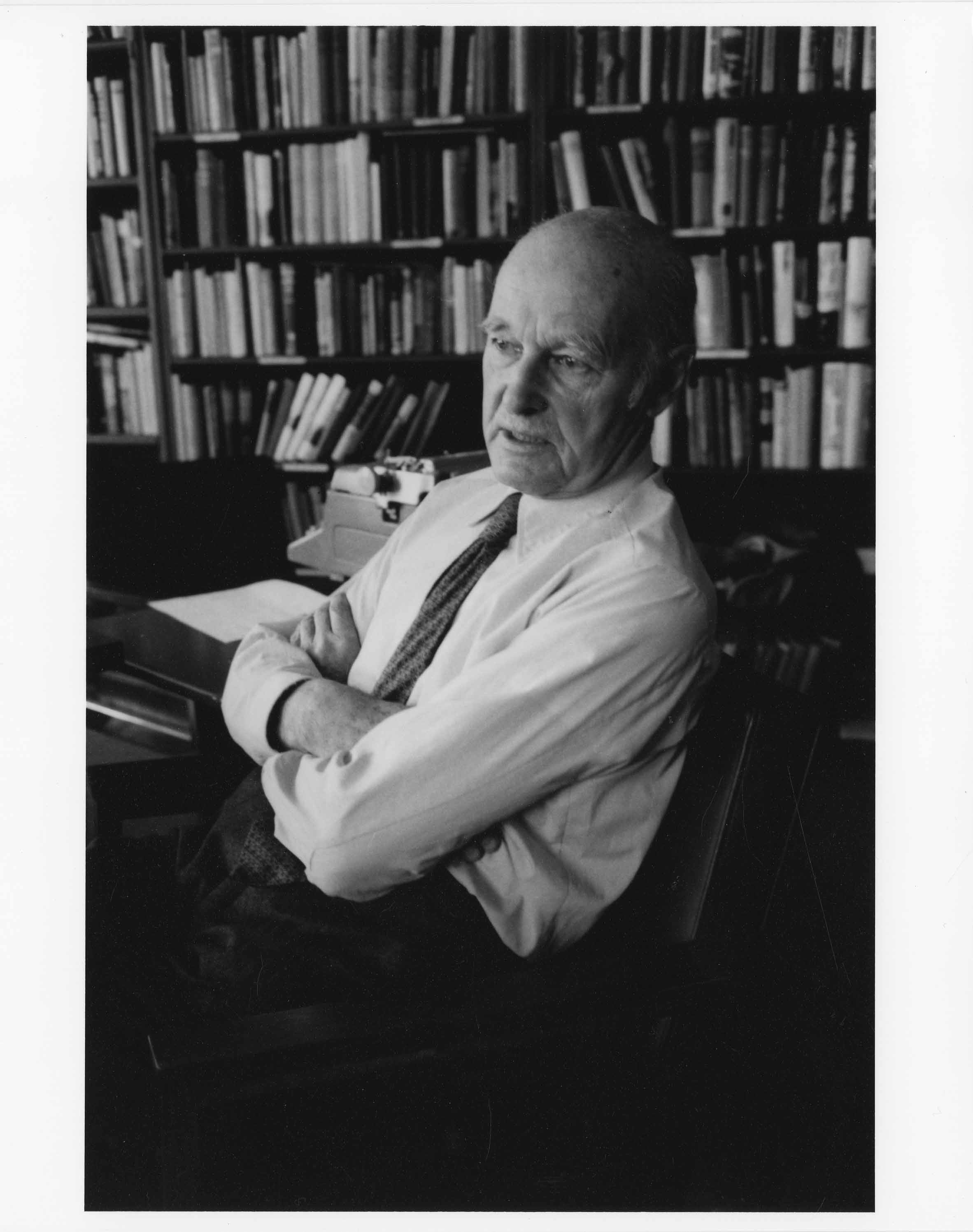 Portrait of George Kennan by Herman Landshoff, 1981. Republished with the permission of the Shelby White and Leon Levy Archives Center at the Institute for Advanced Study.