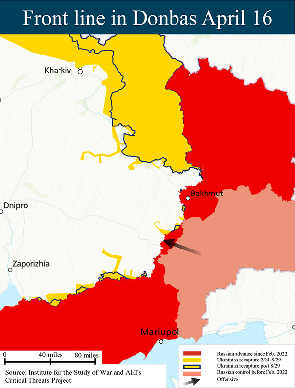 4.16.24 Russia Ukraine Donbas Map