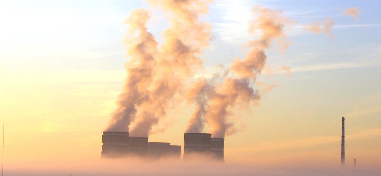 Rivne nuclear power plant in Kharkiv, Ukraine.