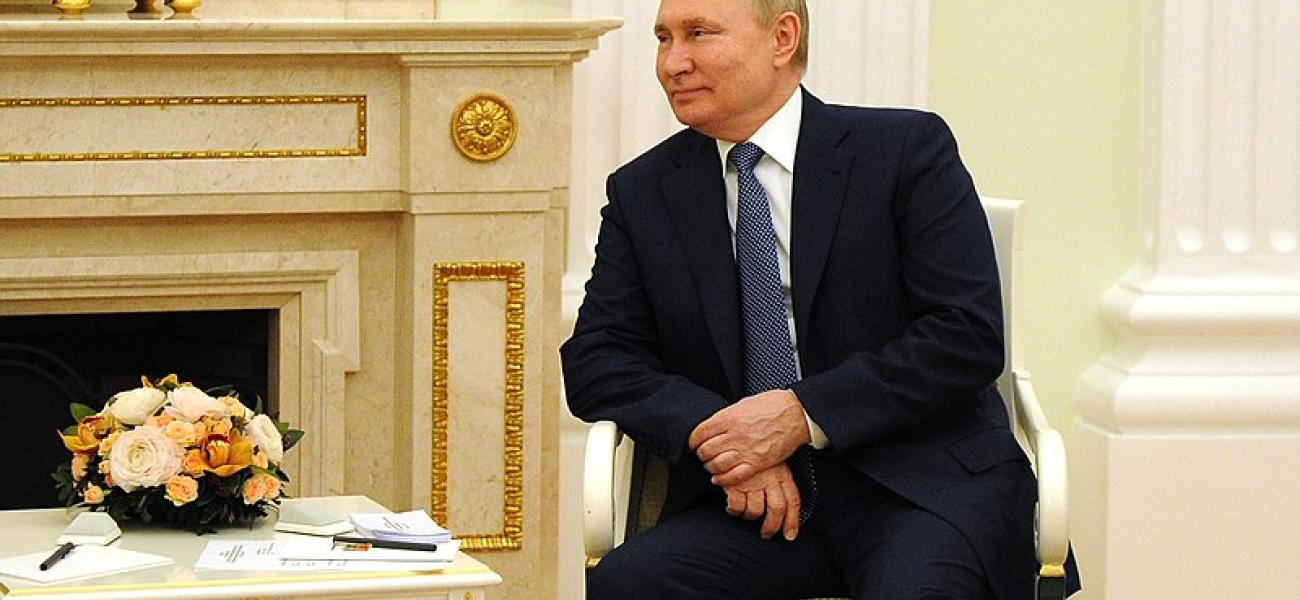 President Putin meets with Jair Bolsonaro, 2022.