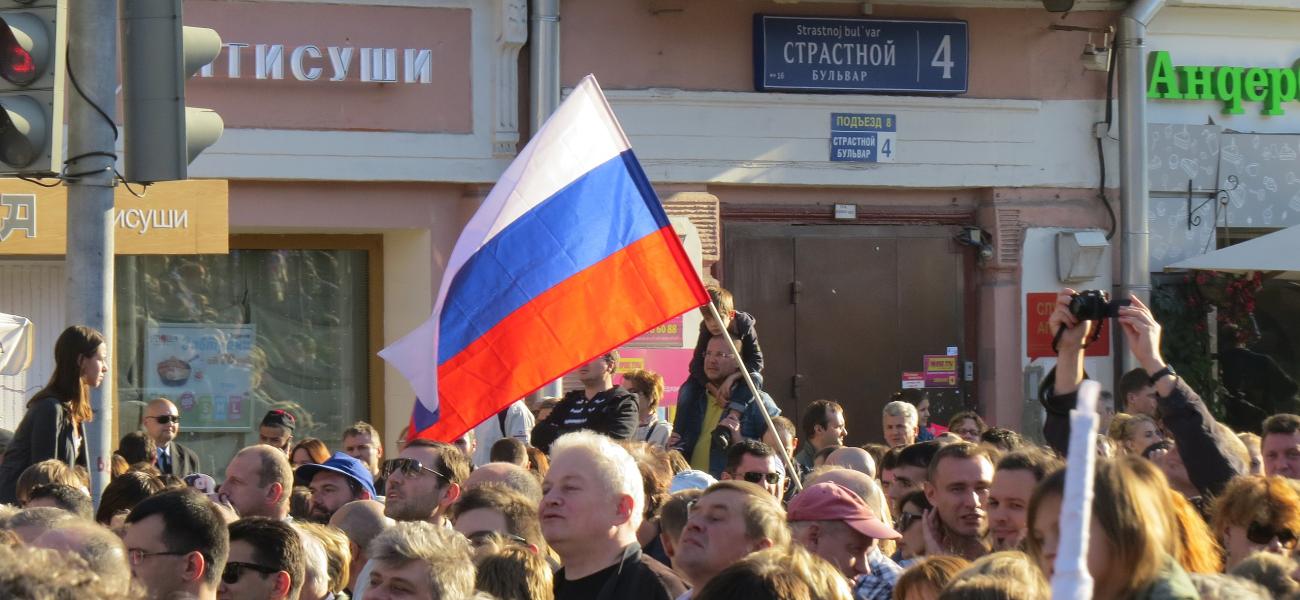 rally in Moscow