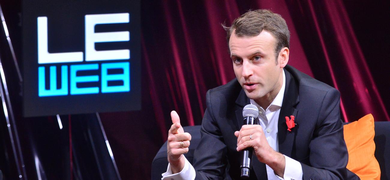 Emmanuel Macron, 2014