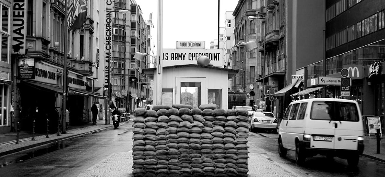 Checkpoint Charlie in Berlin, Germany