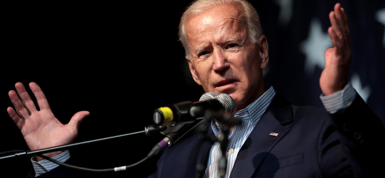 Biden speaking