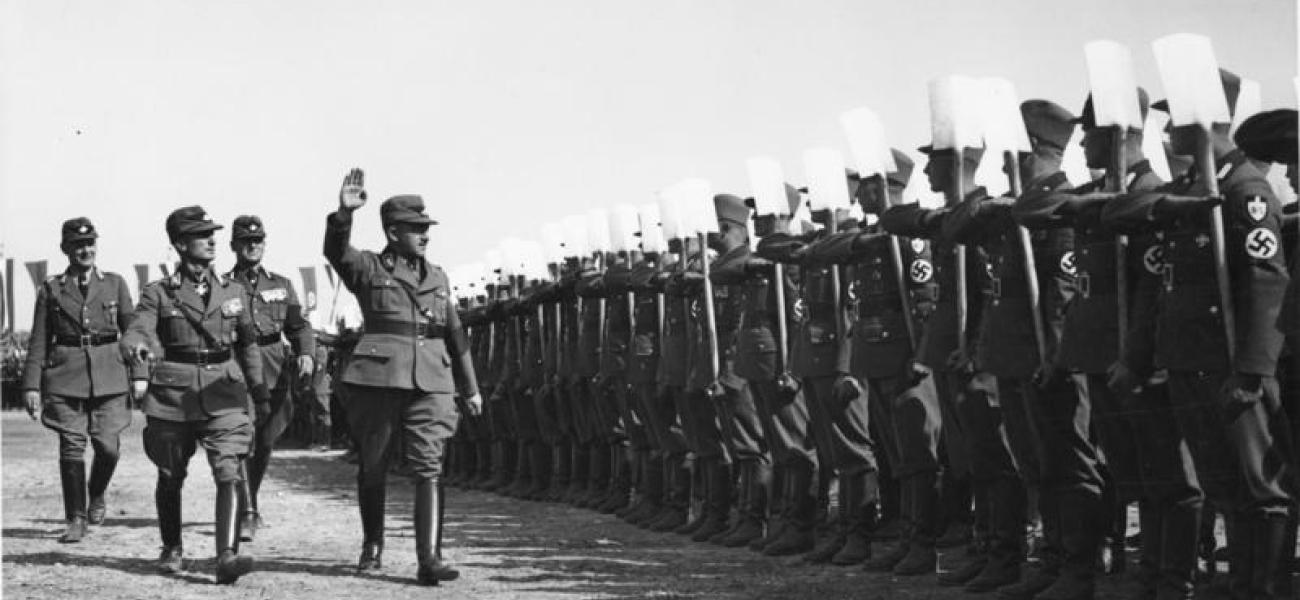 German soldiers in 1934.