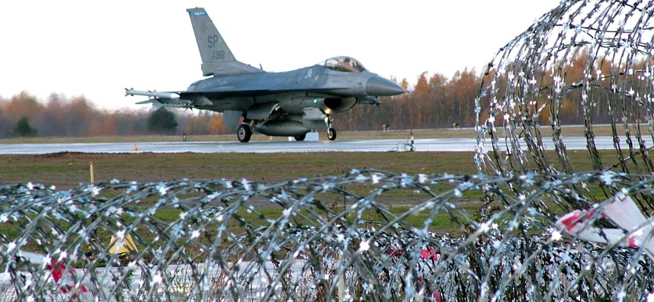 NATO jet in Lithuania