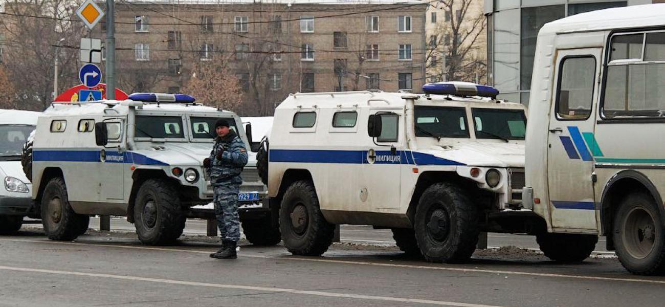 Police in Moscow