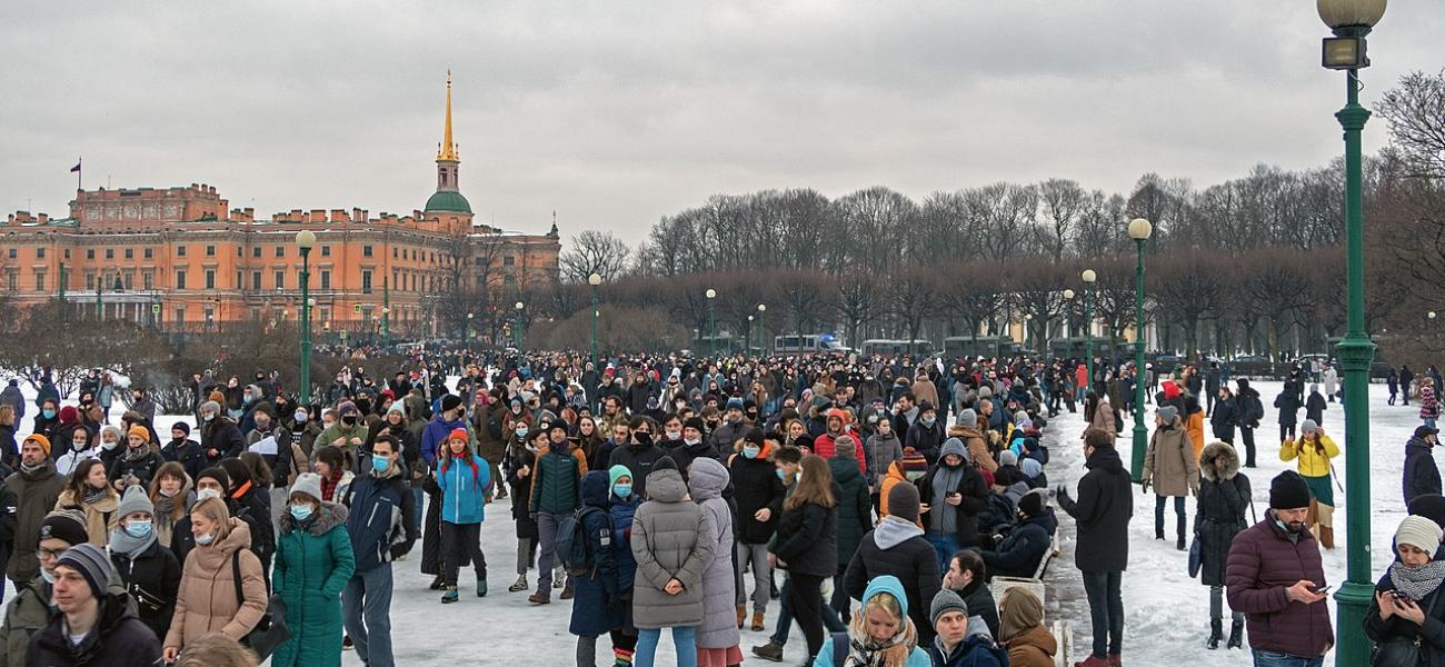 Protests for Navalny Jan. 23, 2021