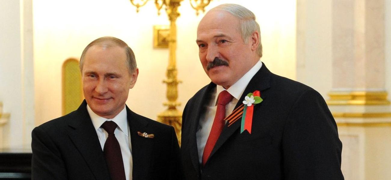 Putin and Lukashenko