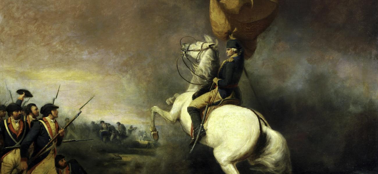 Washington on horse
