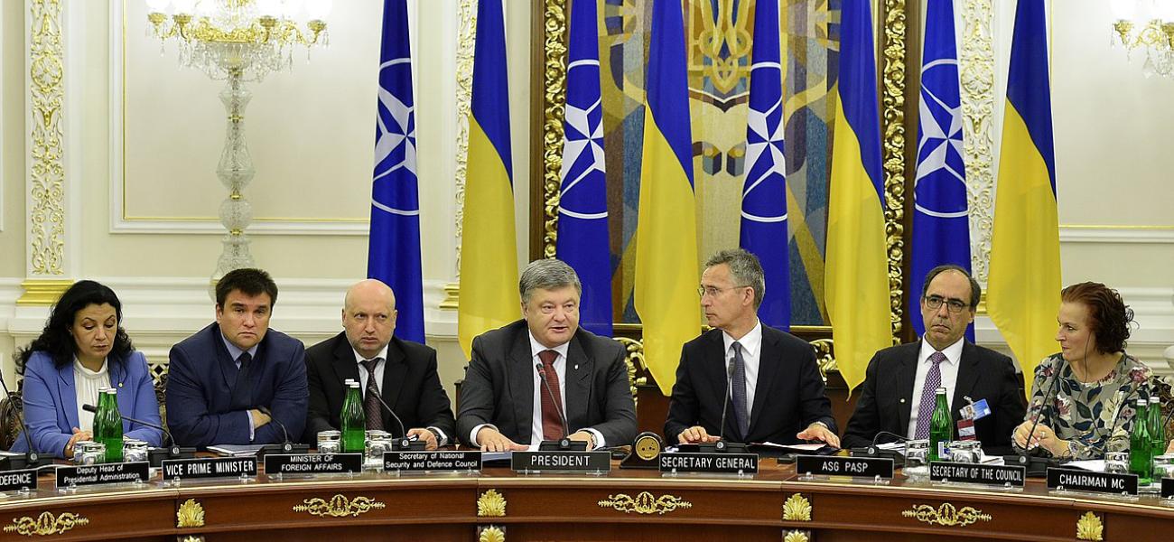 Ukraine-NATO Commission chaired by Petro Poroshenko, 2017.