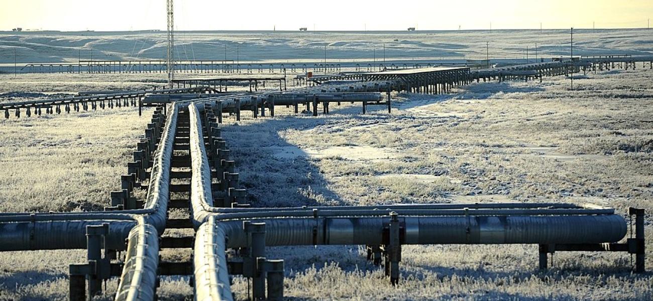 Bovanenkovo gas field in Russia