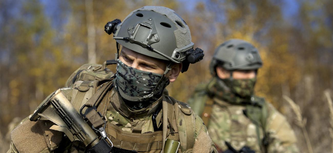 Russian troops