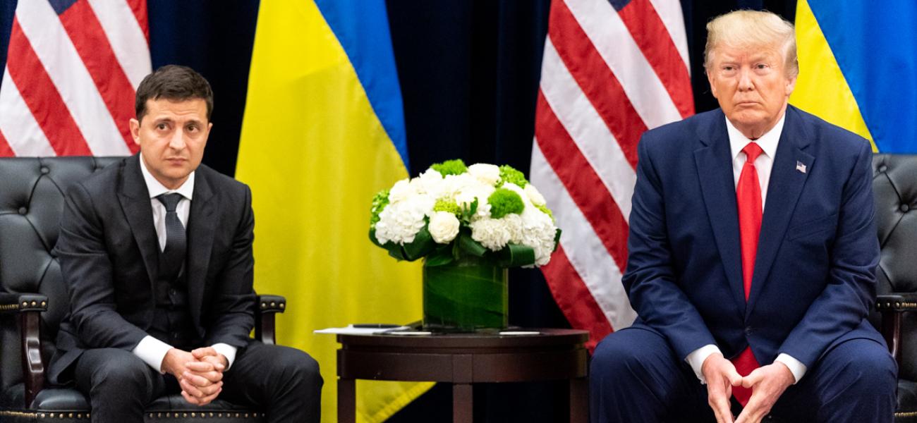 Zelenskiy and Trump
