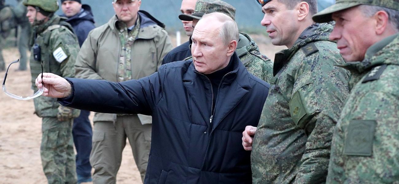 Vladimir Putin visited the military training ground of the Western Military District in the Ryazan Region.
