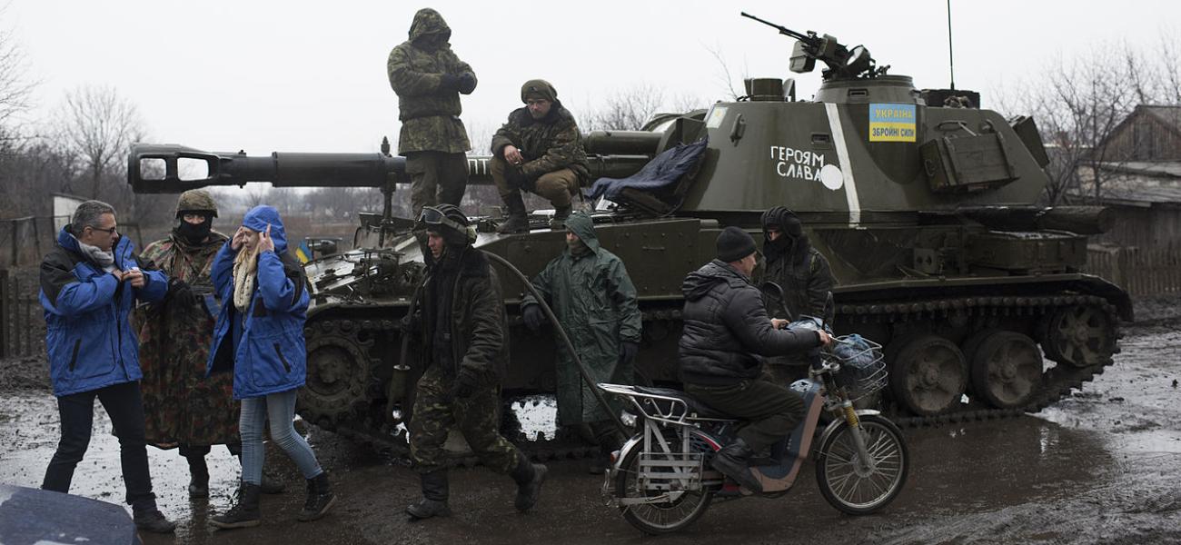 OSCE SMM monitoring the movement of heavy weaponry in eastern Ukraine