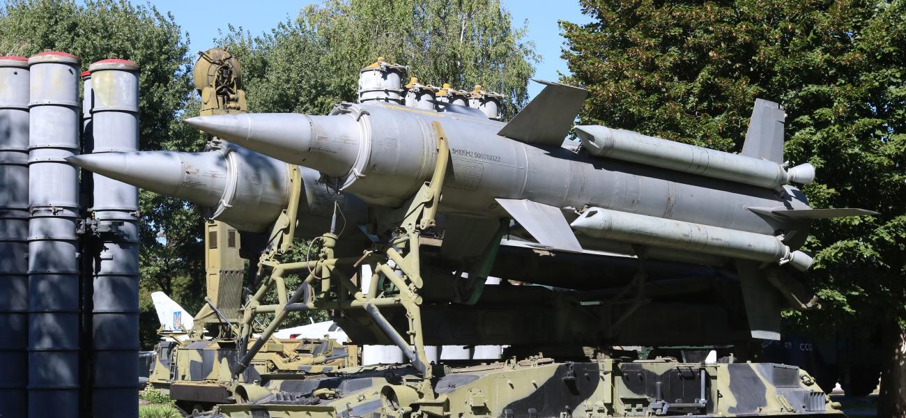Soviet and Russian surface-to-air missile (SAM) system "2K11."