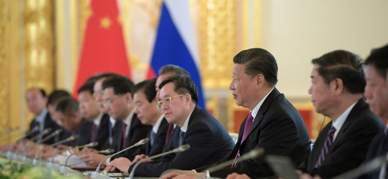 Chinese President Xi Jinping in Moscow