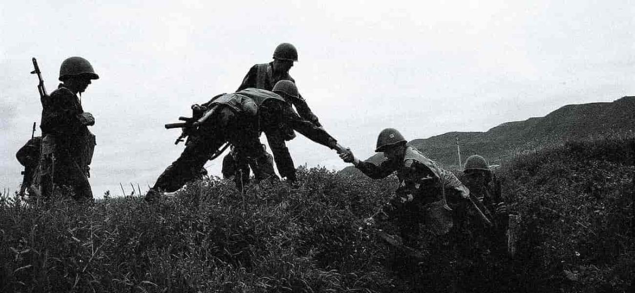 Soldiers at Nagorno-Karabakh